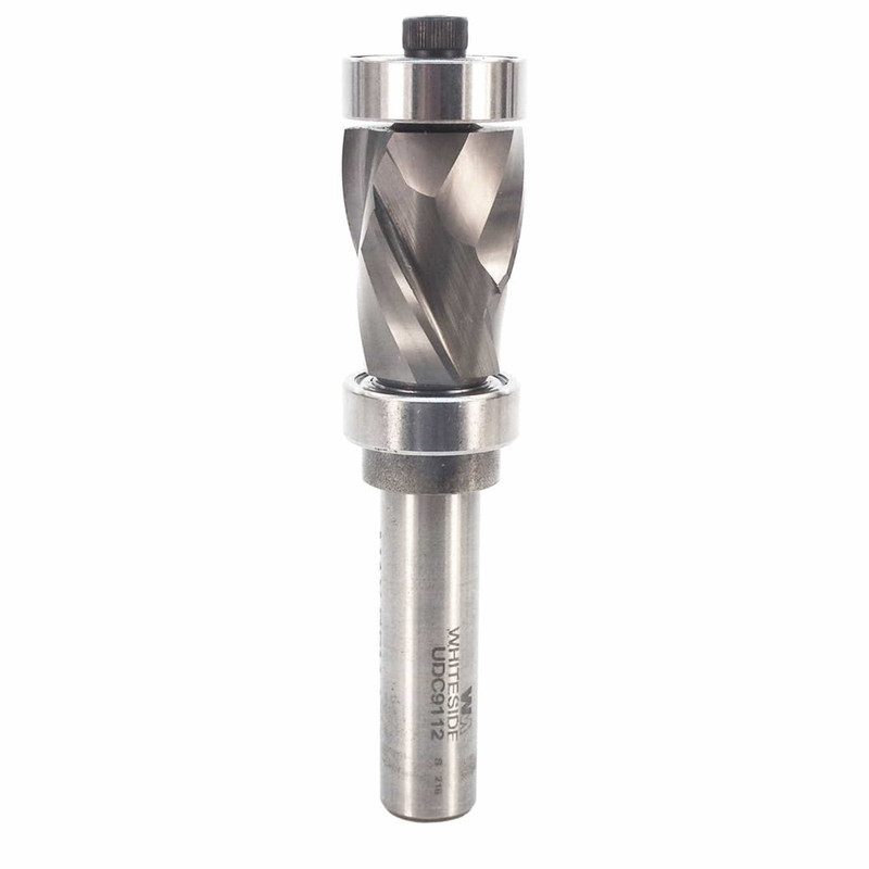 Ultimate Flush Trim Compression Router Bit - 1/2" SH 7/8" CD 1-1/8" CL - Types:Combination